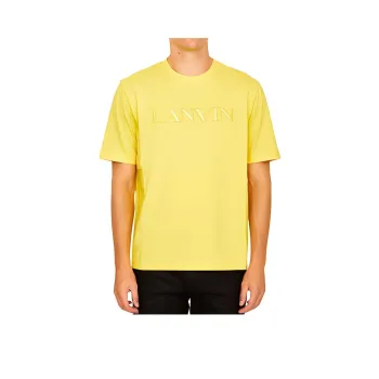 Lanvin T Shirts Men Yellow