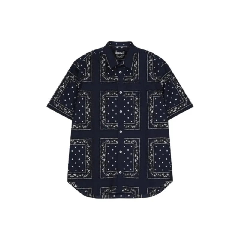 Jacquemus Shirt Men's Marine Blue-0