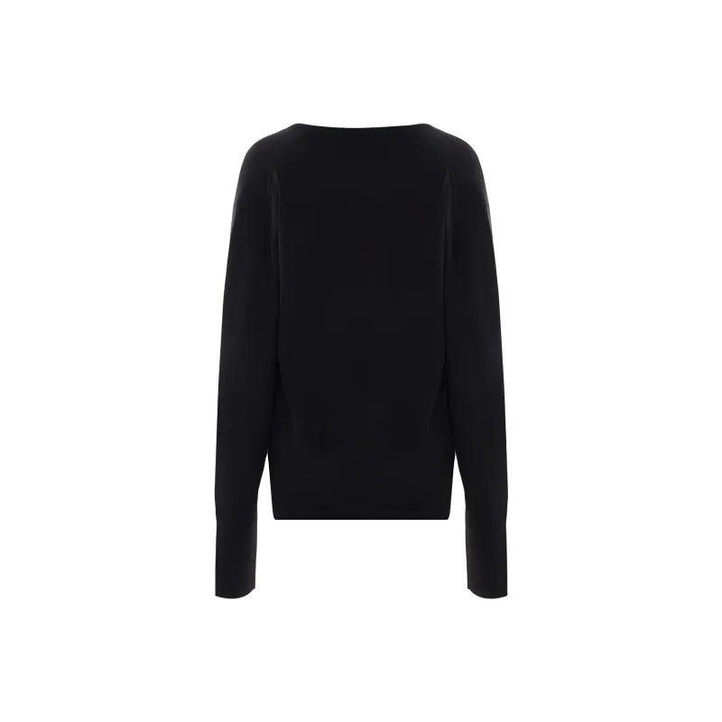 TOTEME V Neck Knit Sweater-1
