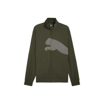 PUMA TRAIN BIG CAT Jacket Men's Green 80