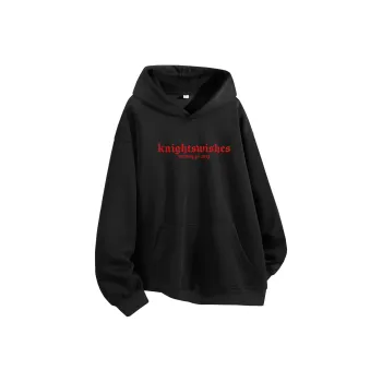 KW Thickened And Fleece-Lined Sweatshirt Unisex