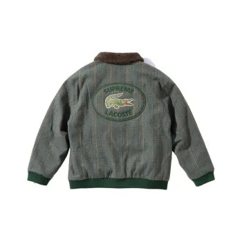 Supreme Lacoste Wool Bomber Jacket