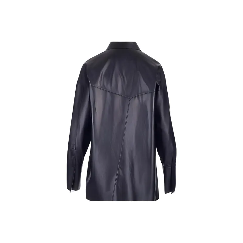 LOEWE Leather Jackets Women's Black-1