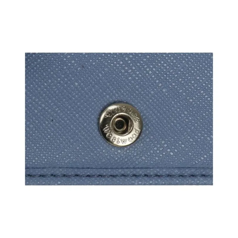 Vivienne Westwood Polyurethane Wallet Women's Blue-5