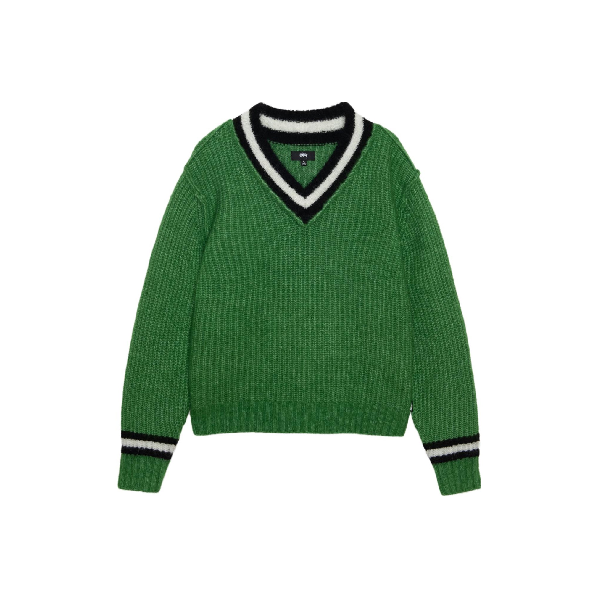 Stussy Care Label Sweater Black XL - POIZON Stussy Care Label Sweater Black XL - POIZON