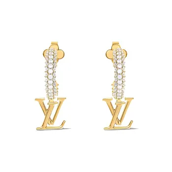 LOUIS VUITTON M02380 Lv Iconic Earrings