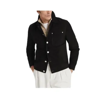 Brunello Cucinelli Jackets & Coats Men's Black