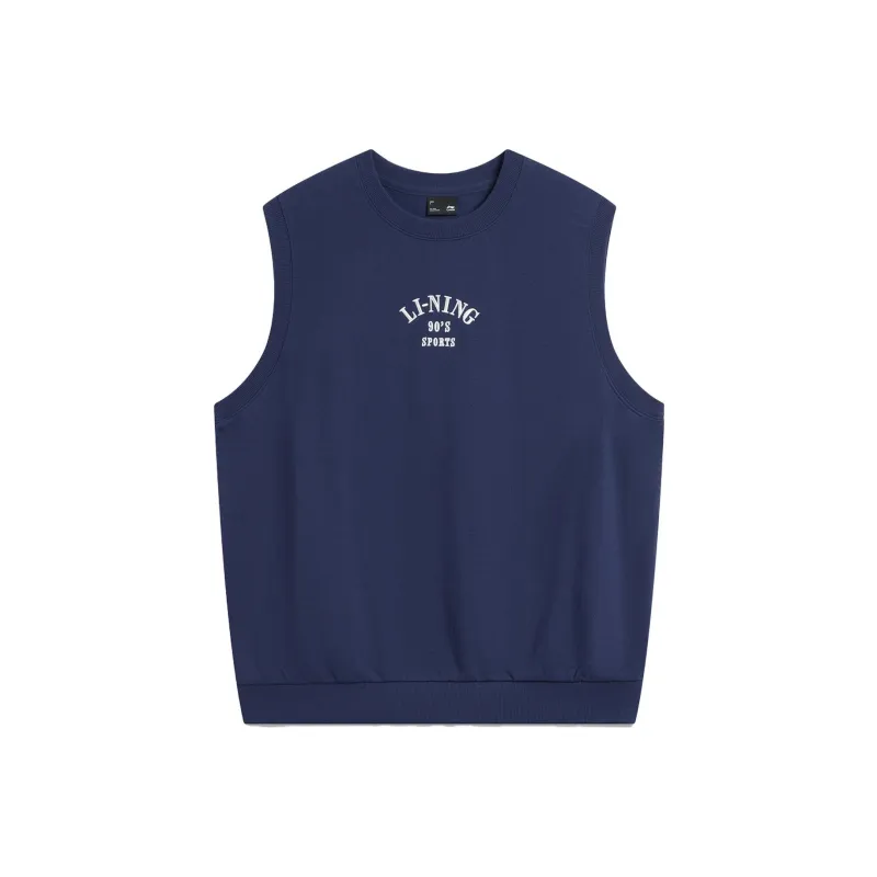 LiNing Weekend Youth Tank Top Unisex Dark Ship Blue-0