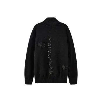 Non Allergic Sweaters Men Black
