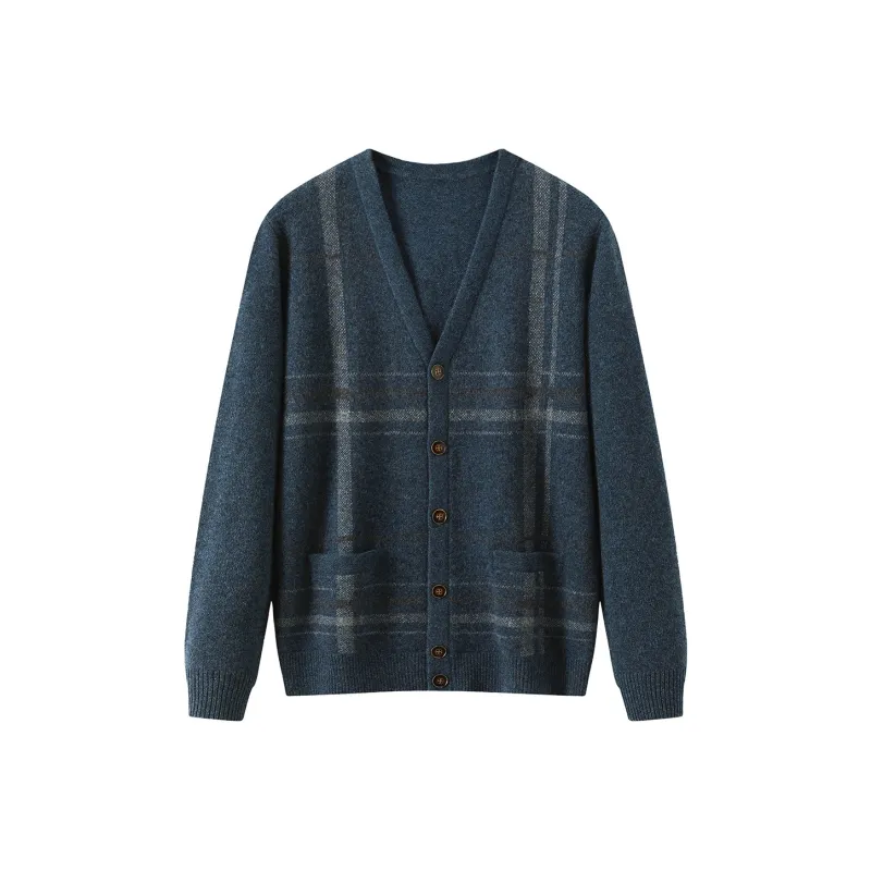 H YXIANG Cashmere Sweaters Men-2
