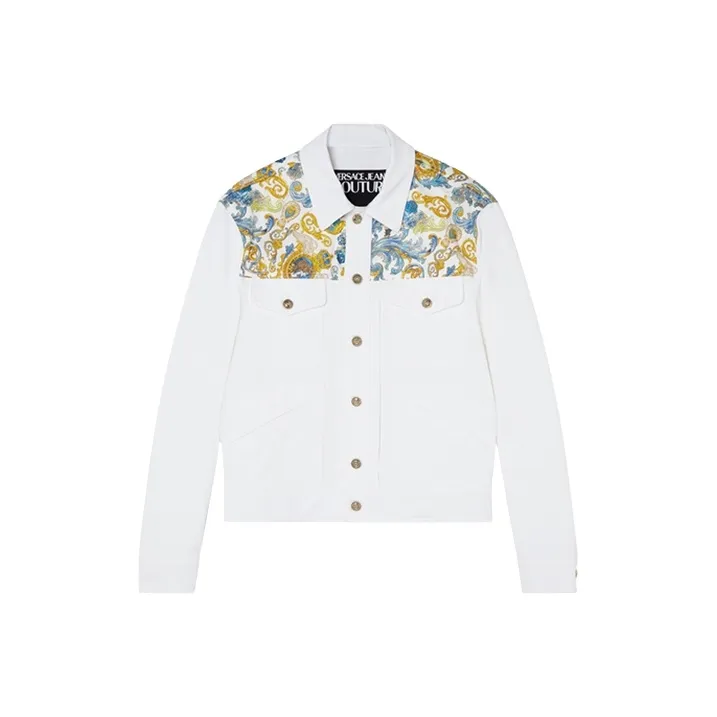 VERSACE JEANS COUTURE SS21 Jacket Men's White-0