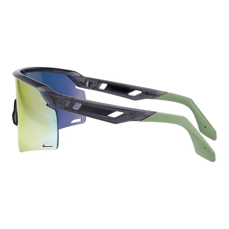 SUYAN TR/Memory Plastic Plate Alloy Frame Irregular Shape Sunglasses Unisex-8