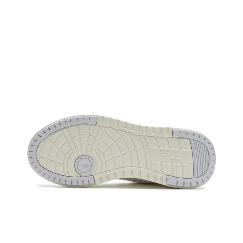 Maison Kitsune x FILA CAMPUS Low Top Skateboard Shoes Women's Snow White-4