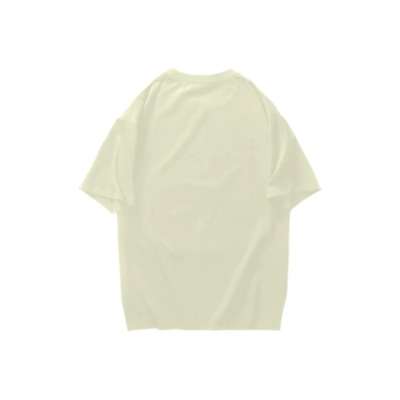 Cotton Gene Drop Shoulder Sleeve T Shirt Unisex-11