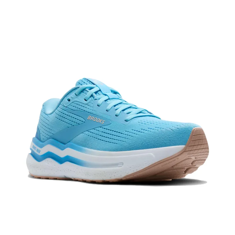 Brooks Ghost Max 2 Anti Slip Wear Resistant Low Top Running Shoes Women's Blue-2