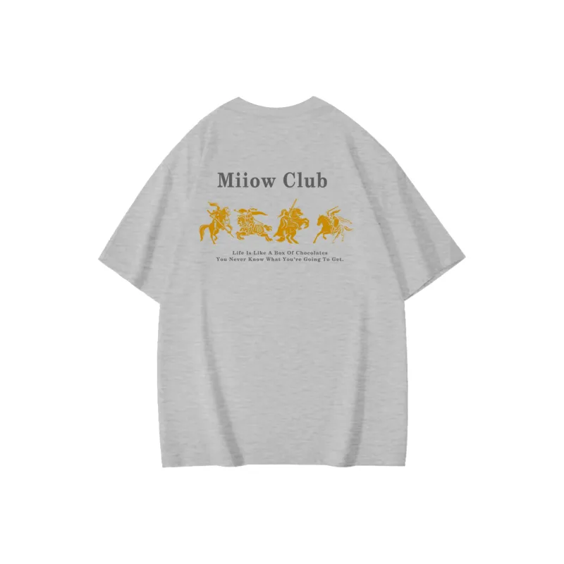 MIIOW Trendy Party Collection Cooling Summer Collection T Shirt Unisex-9