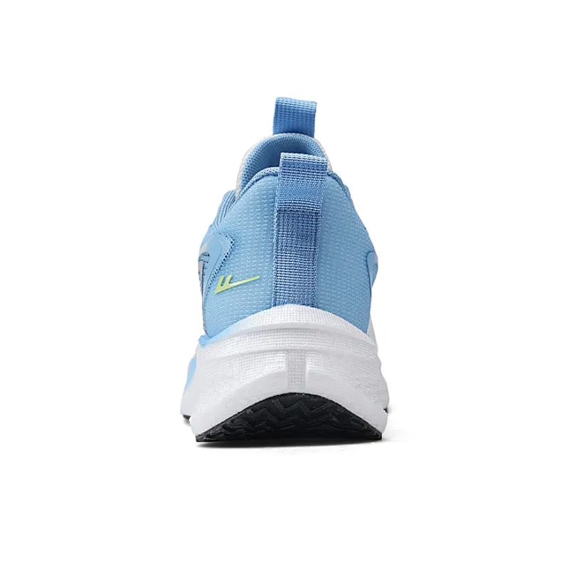 Warrior Abrasion Resistant Slip Resistant Low Top Physical Fitness Test Physical Exam Running Shoes Men's White Blue-4