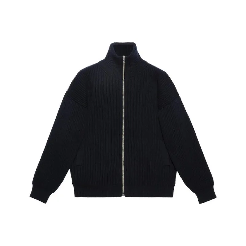 GUCCI Logo Embroidered Zipped Sweater-0