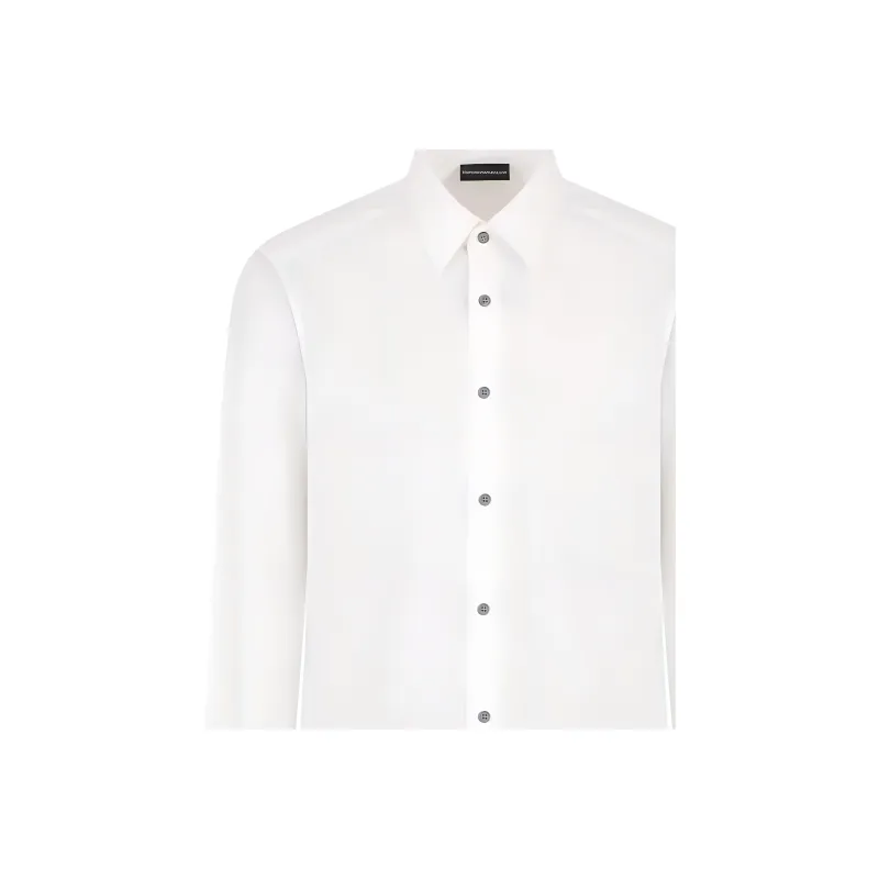 EMPORIO ARMANI Button Up Long Sleeved Shirt-1