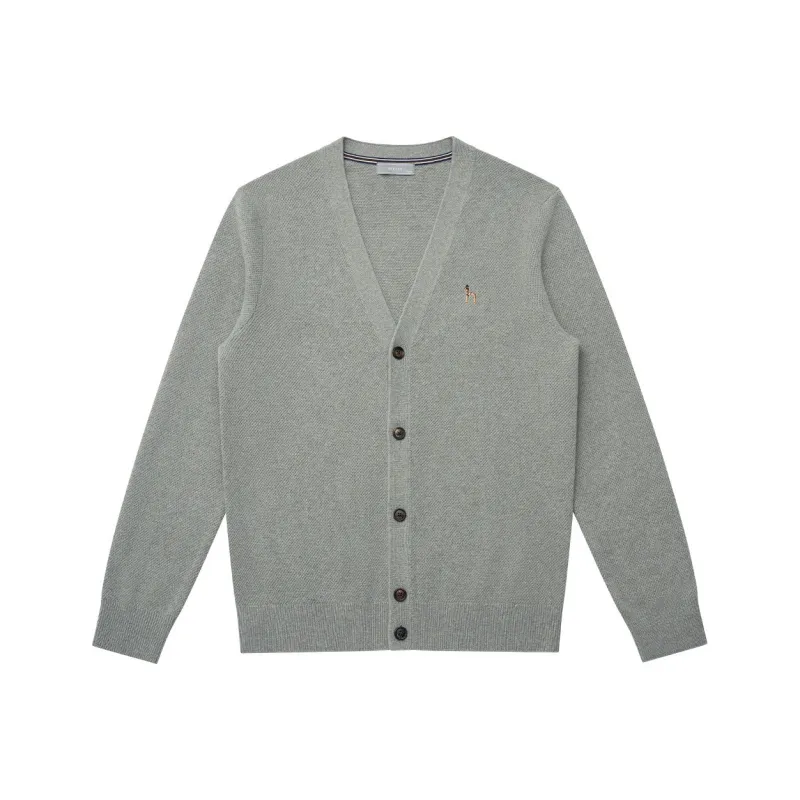 HAZZYS Sweater Coat Fall And Winter Men's-0