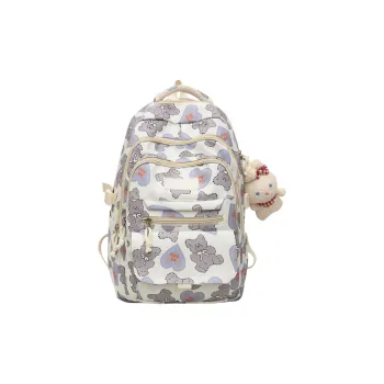 Single Warehouse Nylon Backpack Regular Women's Black/Blue/Pink/Purple