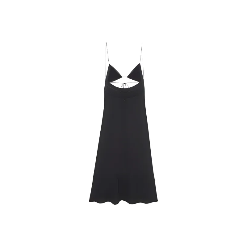 SAINT LAURENT Cut out Midi Dress-1