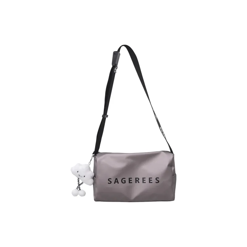 OUZIHUANG Nylon Shoulder Bag Unisex Multicolor-8