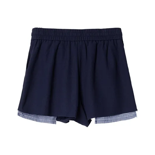 Bethine Casual Shorts Women's Navy Blue-1