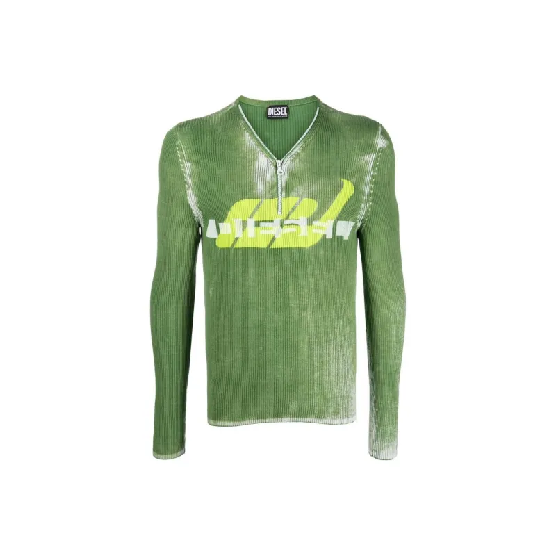 DIESEL Sweaters Men Green-0