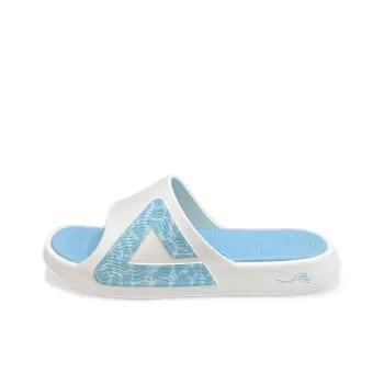 PEAK State Pole Guochuang Slippers Slip Resistant Odor Resistant Abrasion Resistant Slide Slippers Unisex Ocean Blue