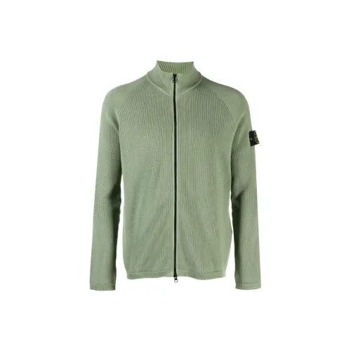 STONE ISLAND Sweaters Men Olive Green