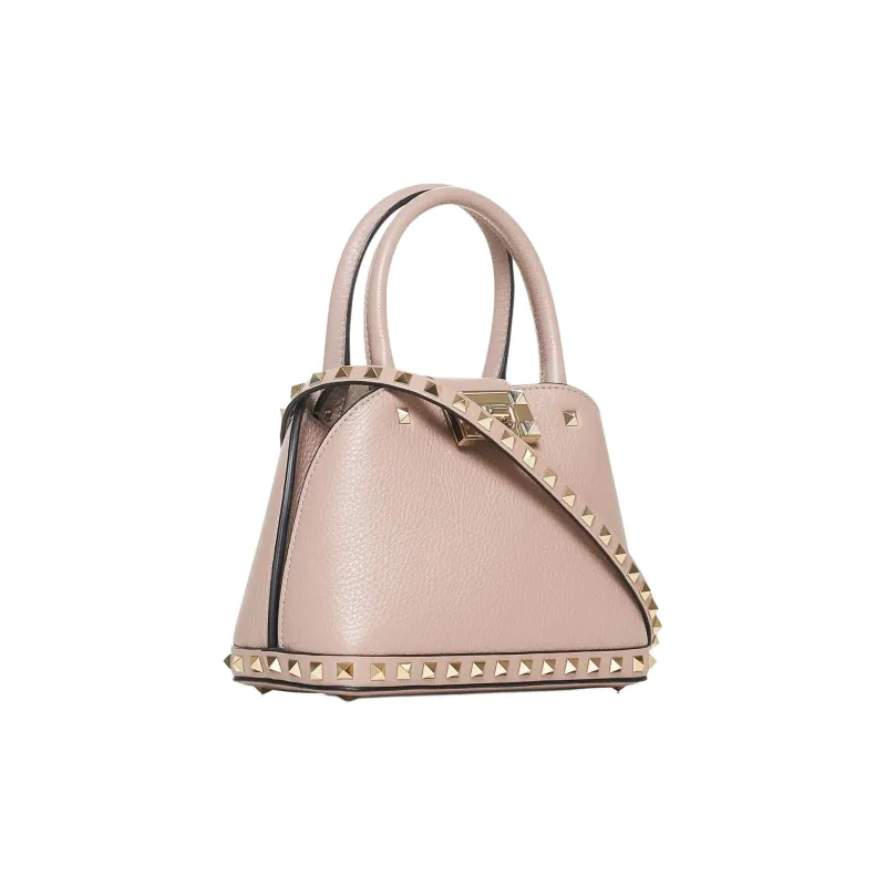 Valentino GARAVANI Calfskin One Shoulder Handbag Women's Pink-1