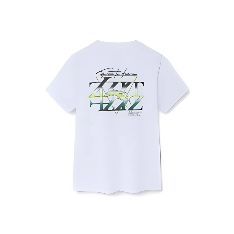 ANTA T Shirts Men White-1