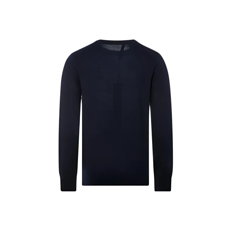Maison Kitsune Tricolor Fox Patch Knit Jumper-1