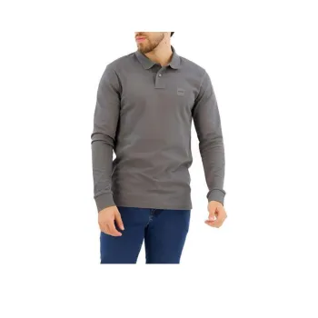 HUGO BOSS Logo Patch Slim Fit Polo Shirt