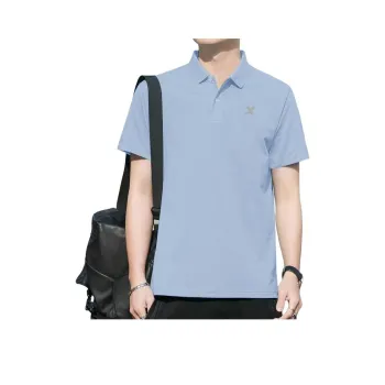 XTEP Polo Shirt Men's Aqua Haze Blue