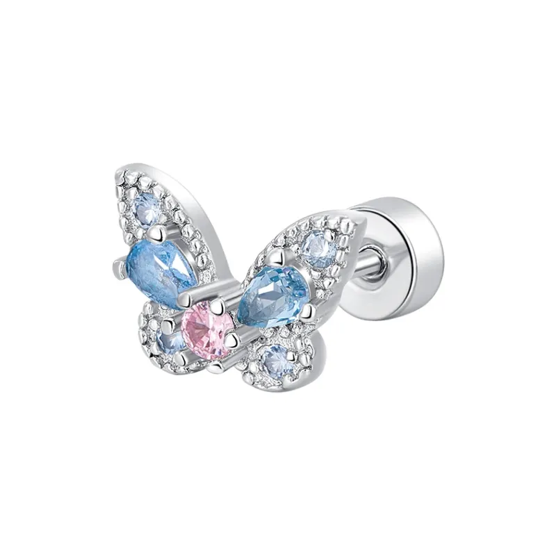 Lady Go Titanium Steel Stud Earrings Women's-0