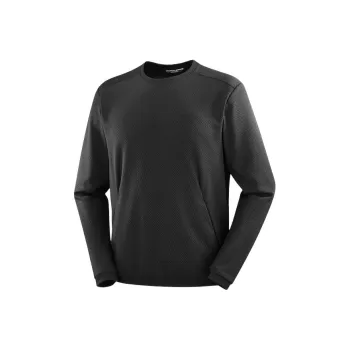 SALOMON Sweatshirt Men's Pitch Black