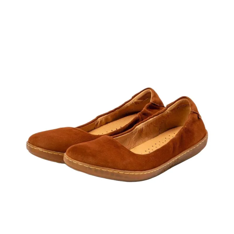 El Naturalista NOBUCK LAVADO Casual Single Shoes Women's Coral-1