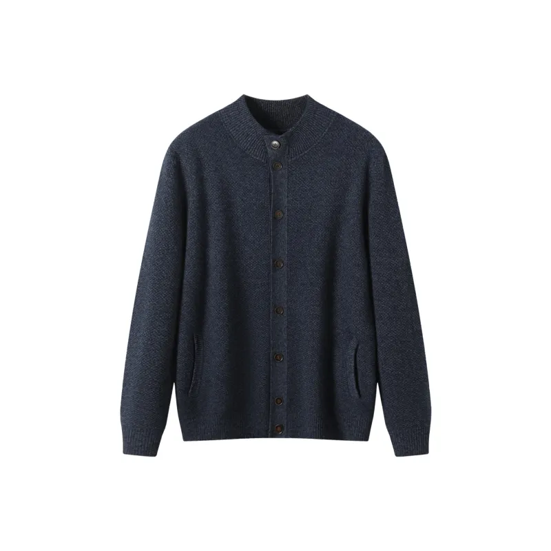 H YXIANG Cashmere Sweater Men's-2