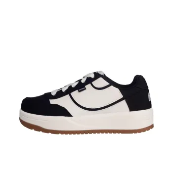 THE NORTH FACE Dome Anti Slip Wear Resistant Low Top Skateboard Shoes Women's Black White