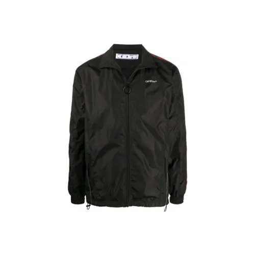 OFF WHITE Bookish Nylon Full Zip Jacket