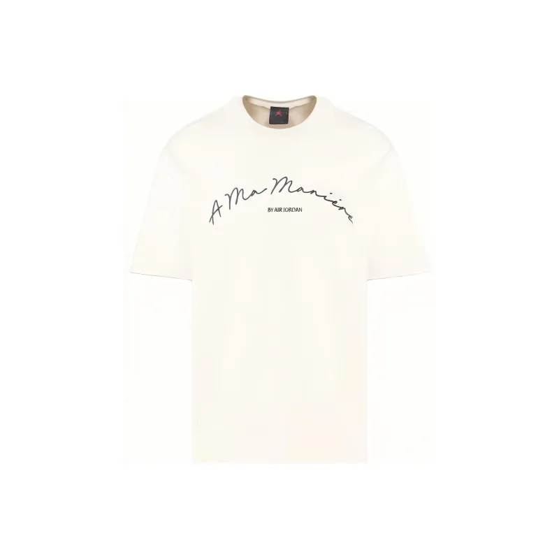 Jordan x A Ma Maniére T Shirt Asia Version Unisex White-0