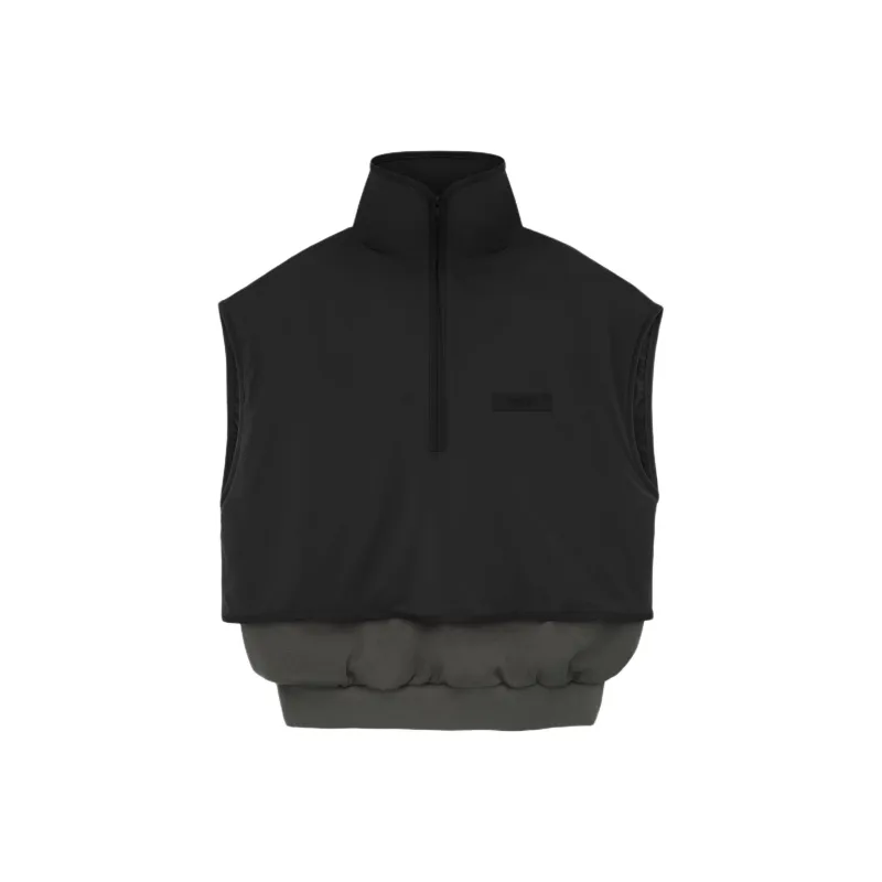 Fear Of God Essentials Nylon Fleece Mockneck Vest-0