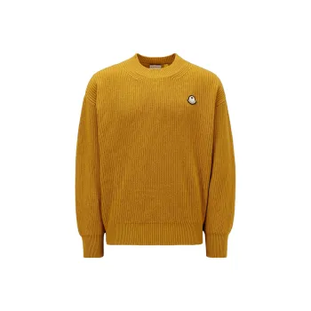 MONCLER GENIUS x PALM ANGEL Sweater Unisex Yellow