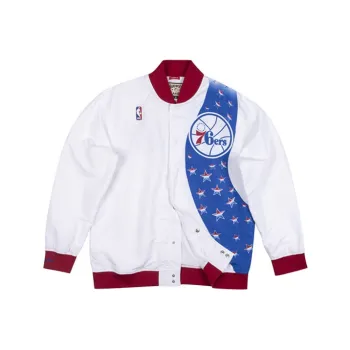 Mitchell Ness Jackets Unisex White
