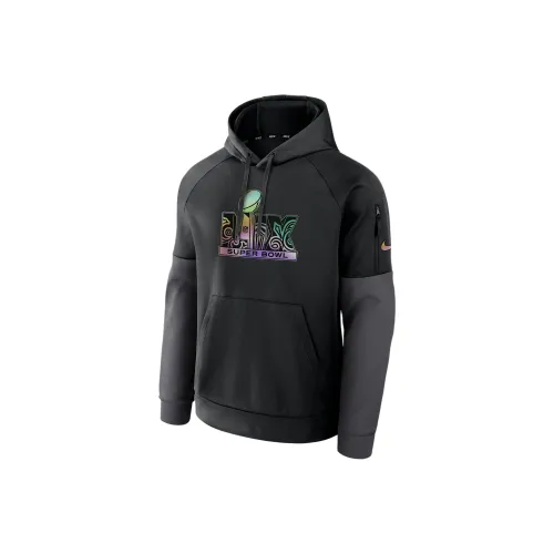 Nike Super Bowl Lix Logo Fitness Men's Nike Therma Nfl Pullover Hoodie