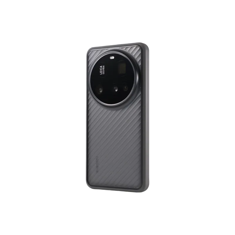 DEPA PC Material Semi Transparent Wave Twill Magnetic Phone Cases Compatibility With Xiaomi 13 15 Collection Minimalist-3