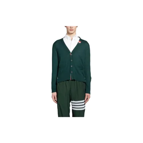 THOM BROWNE Button Up Knitted Cardigan