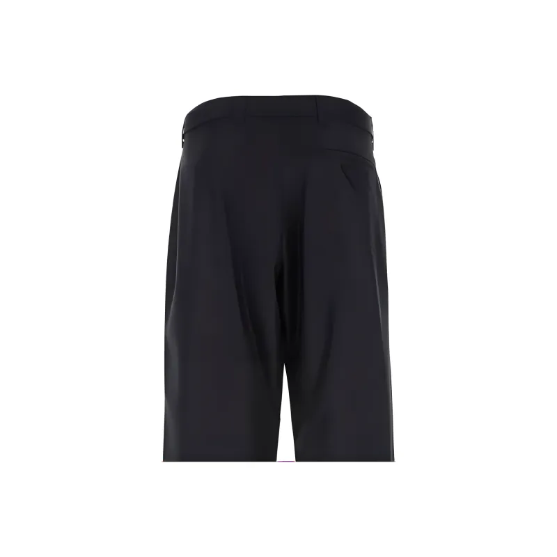 PRADA Belted Straight Leg Pants-3